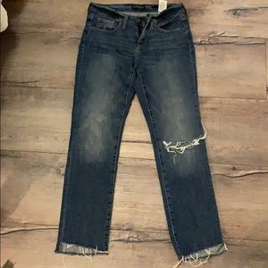 Mid-rise Banana Republic Girlfriend Jeans